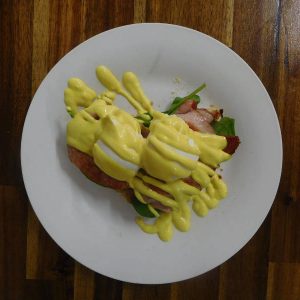 Eggs Benedict with Bacon